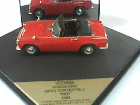 HONDA S600 OPEN CONVERTIBLE ROUGE 1964