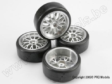 Tires, Pro-Trax directional on-road (medium compound with contou