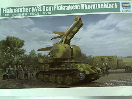 FLAKPANTHER WITH 8.8CM FLAKRAKETE-RHEINTOCHTER 1/35