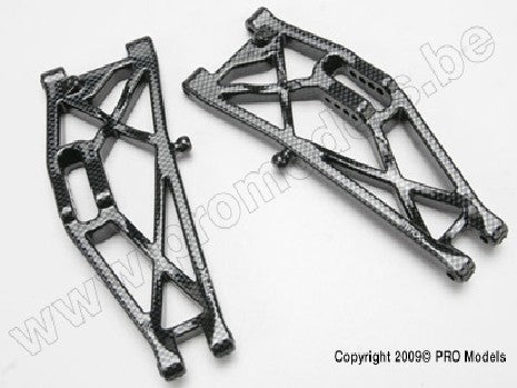 Suspension arms, rear (left & right), Exo-Carbon finish (Jato)