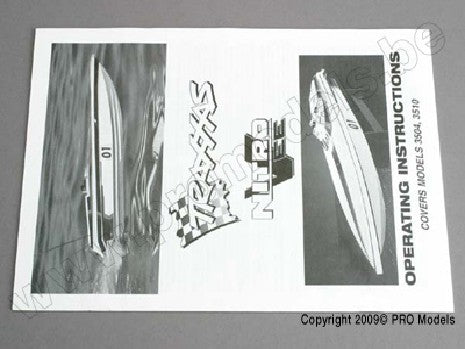 Operating manual, Nitro Vee