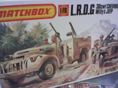 LRDG 30 CWT CHEVROLET WILLYS JEEP 1/72