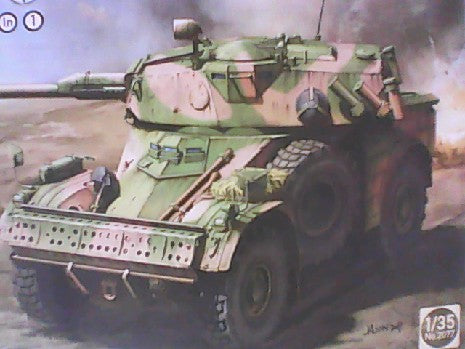 PANHARD AML-90 BLIND╔ LEGER FRANÃAIS ARMEE FRANÃAISE 1/35