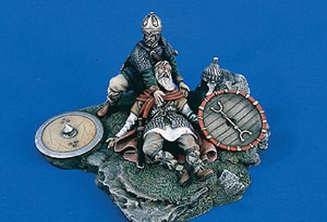 MORT DU GUERRIER         54mm