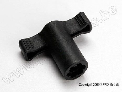 Wheel wrench, splined, 17mm