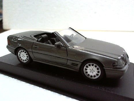 MERCEDES 500 SL CABRIOLET NOIR 1/43