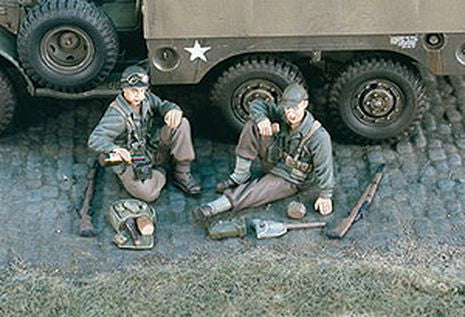 CASSE-CROUTE GI WW2 2 Fg.1/35