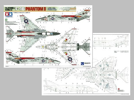 Maquette F-4B Phantom II 1/48 - TAMIYA