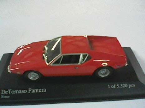 DETOMASO PANTERA 1972 ROUGE 1/43