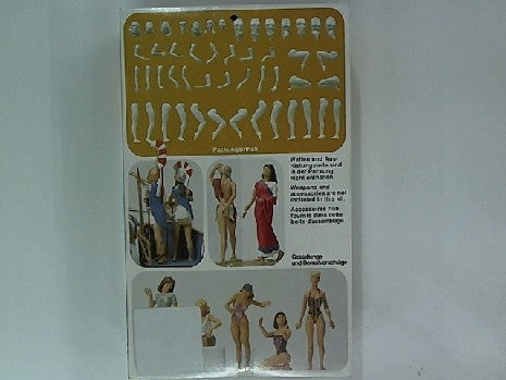 Figurines détaillées pour modélisme - 7 figurines Eve Preiser