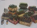 BEER BOTTLES AND WOODEN CRATES 1/35