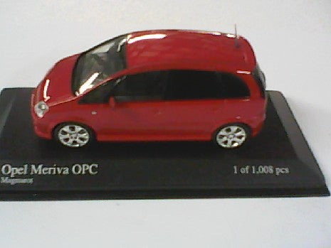 OPEL MERIVA OPC 2006 ROUGE 1/43