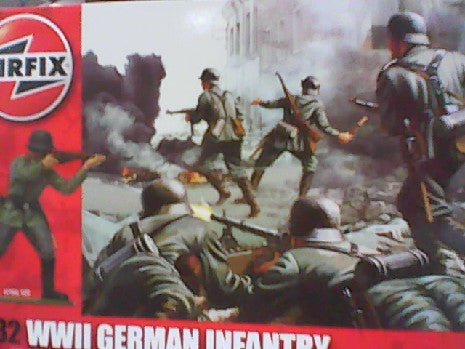 WW.11 GERMAN INFANTRY - (1:32 SCALE)