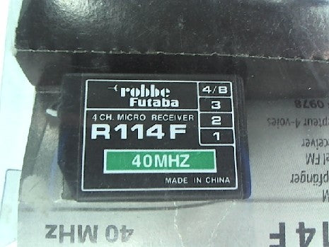 Récepteur Futaba 40 MHz pour Modélisme RC