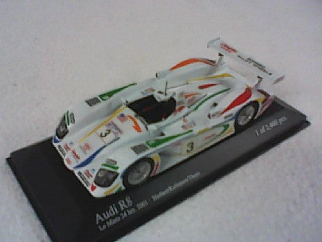 Miniature Audi R8 Champion LM 2001 - Minichamps 1/43