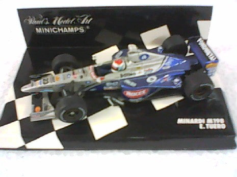 MINICHAMPS MINARDI M198 1/43 - Modèle Miniature de Formule 1