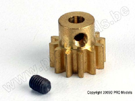 Gear, 12-T pinion (32-p)/ set screw (Brass)