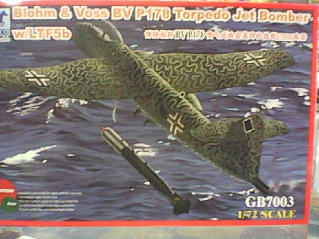 BLOHM VOSS BV P178 TORPEDO JET BOMBER 1/72