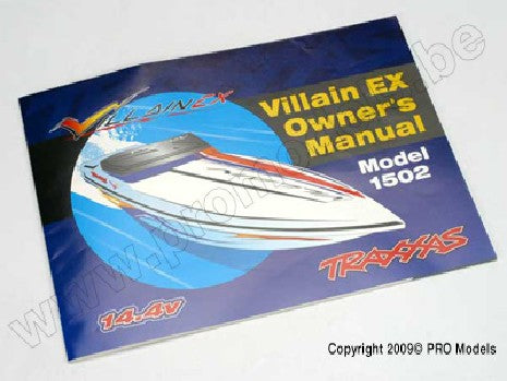 Operating instructions, Villain EX