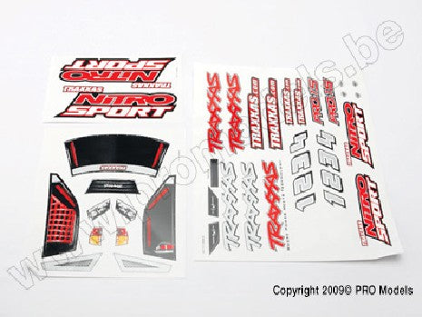 Decal sheets, Nitro Sport