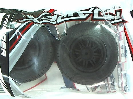 PNEUS 1/10 TRIGGER JANTES BLACK