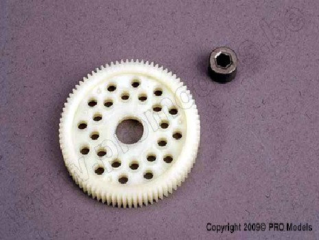 Spur gear (81-tooth) (48-pitch) w/bushing