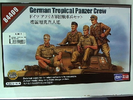 GERMAN TROPICAL PANZER CREW 1/35