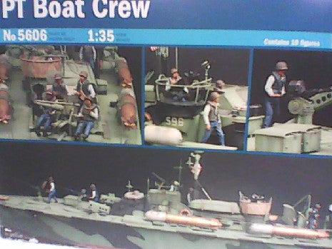 EQUIPAGE PT BOAT 1/35