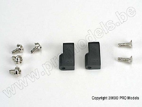 Servo mounts (2)/ screws (6)