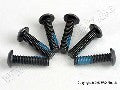 Screws, 3x12mm button-head machine (6) (starter attachment screw