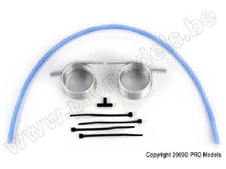 Water Cooling Kit, dual motor (includes aluminum coils (2)/ tubi