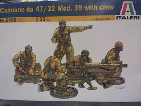 Canon anti-chars 47/32 Elefantino - Maquette Militaire 1/72