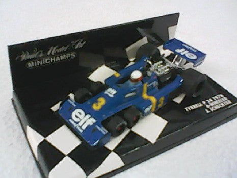 Miniature Formule 1 TYRREL P 34 1976 6-Wheeler J. Scheckter 1/43