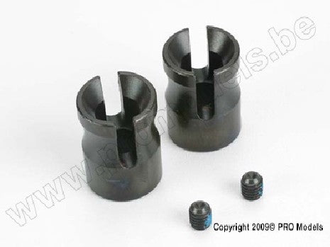 Diff yokes (2) w/ set (set screws