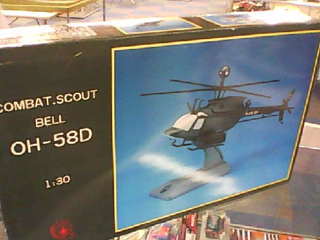 COMBAT SCOUT BELL OH-58D 1/30