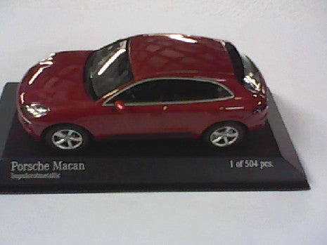PORSCHEMACAN 2013 ROUGE METAL