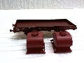 WAGON PLAT OCEM 29 + CONTENEUR HUILE USEE HO