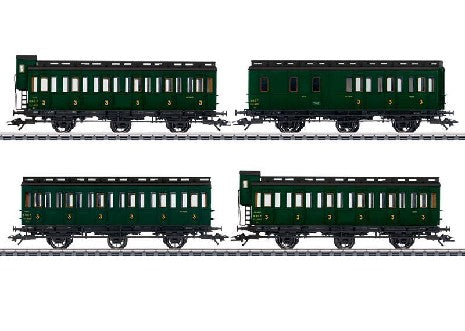 Coffret Voitures Compartiments SNCF Ep III HO MÄRKLIN 42042 - Trains