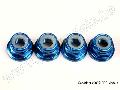 Nuts, 5mm nylon locking (8)