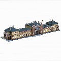 Gare de Bonn HO FALLER 212113 - Décor pour Trains Miniatures