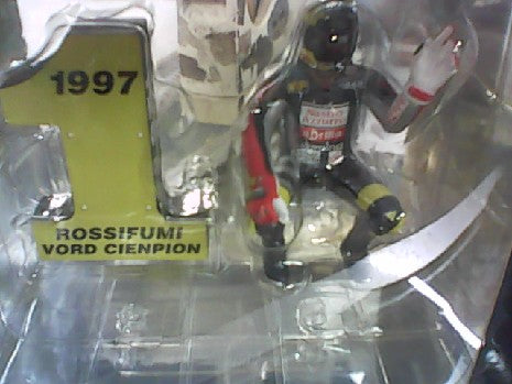 FIGURINE ROSSI 1ER TITRE CHAMPION DU MONDE 1997 1/12