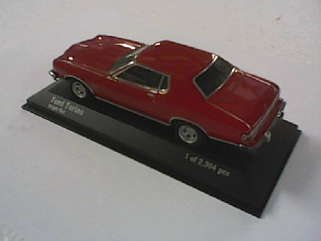 FORD TORINO GT ROUGE '76