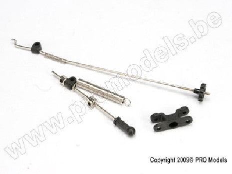 Linkage set, throttle & brake (Jato) (includes servo horn, rod g