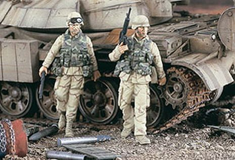 FANTASSINS US IRAQ AVANC.1/35