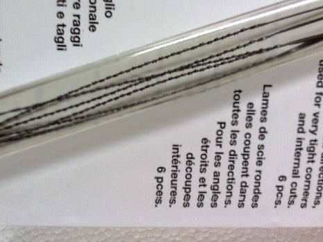Lames ronde extrÚmitÚs plates 25 dents fines sur 25 mm pour DSH/
