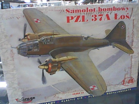 Maquette PZL 37A BOMBER 1/72 - Mirage