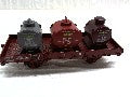 WAGON PLAT OCEM 29 EPOQUE 3 + 3 CONTENEUR SIMOTRA HO