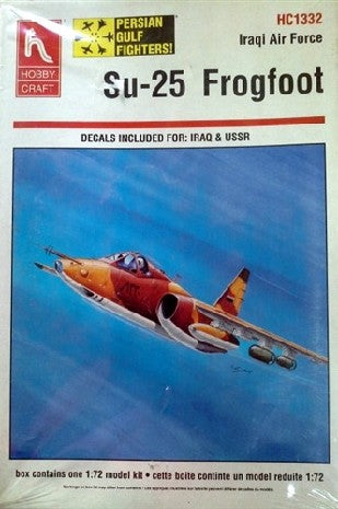 Maquette SU-25 1/72 HOBBYCRAFT - Avion Militaire