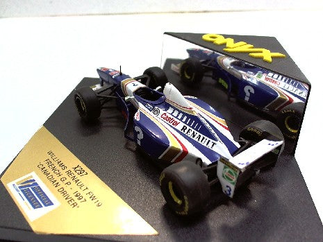 WILLIAMS RENAULT FW19 GP FRANCE 1997 1/43
