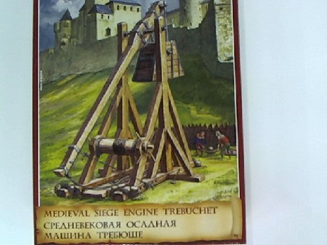 Maquette de Trébuchet Médiéval 1/72 - ZVEZDA